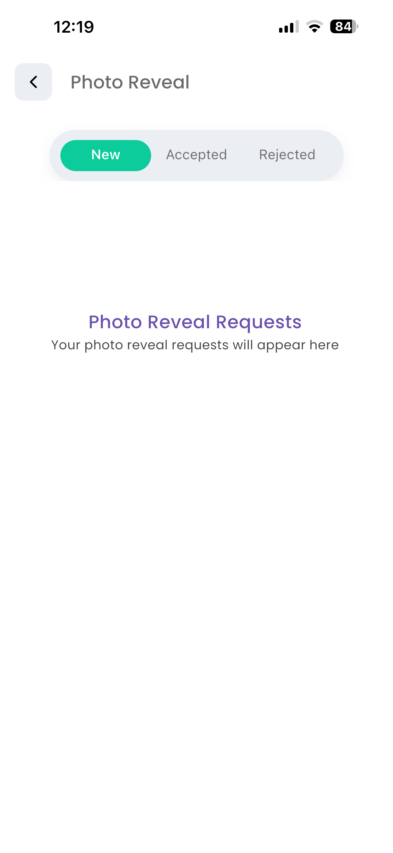 Respond to Photo reveal requests